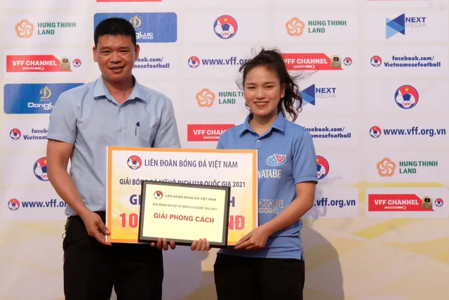 Ảnh: Than KSVN vô địch Giải bóng đá nữ U19 Quốc gia 2021 - Ảnh 4.