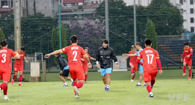ĐT Việt Nam tập kín phòng COVID-19, tăng cường bài tập chiến thuật - Ảnh 7. ĐT Việt Nam tập kín phòng COVID-19, tăng cường bài tập chiến thuật - Ảnh 7.