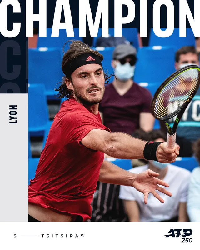 Đánh bại Cameron Norrie, Stefanos Tsitsipas vô địch Lyon mở rộng - Ảnh 2.