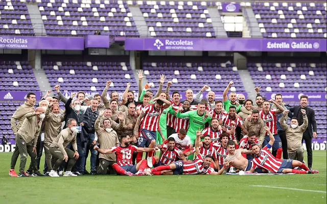 Real Valladolid 1-2 Atletico Madrid: Chiến thắng quả cảm, lên ngôi xứng đáng - Ảnh 2.