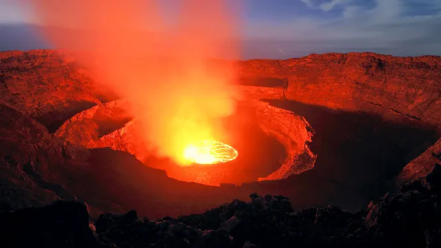 Động đất gần núi lửa Nyiragongo, Congo trước nỗi lo về thảm họa phun trào tiếp theo - Ảnh 1.