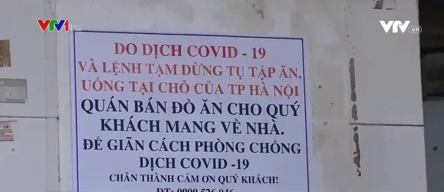 Người dân Hà Nội chấp hành nghiêm quy định đóng cửa nhà hàng, quán ăn - Ảnh 1.