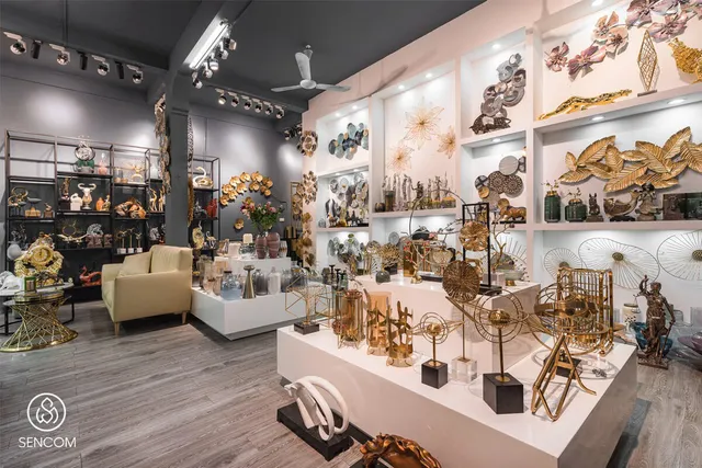 Sencom - Showroom decor trang trí nội thất nhập khẩu cao cấp, chính hãng - Ảnh 3.