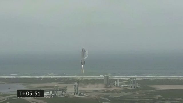 SpaceX thử nghiệm thành công tàu Starship - Ảnh 1.