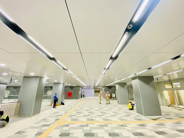 Bên trong ga ngầm Ba Son tuyến Metro số 1 hoàn thành vượt tiến độ - Ảnh 1.