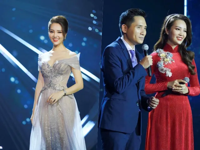 Ngắm gu thời trang công sở ở VTV của Á hậu Thụy Vân - Ảnh 9. Ngắm gu thời trang công sở ở VTV của Á hậu Thụy Vân - Ảnh 9.