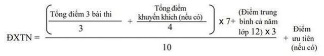 Cách tính điểm xét tốt nghiệp THPT năm 2021 với học sinh THPT và GDTX - Ảnh 2.