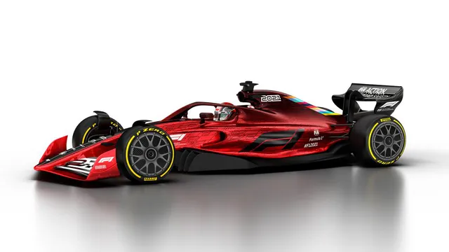 F1 ra mắt những hình ảnh đầu tiên về chiếc xe năm 2022 - Ảnh 1.