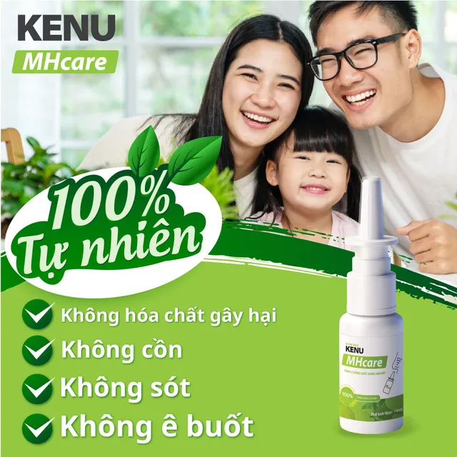 KENU MHcare - Bước tiến đột phá hỗ trợ điều trị viêm mũi dị ứng, viêm xoang, viêm amidan - Ảnh 2.