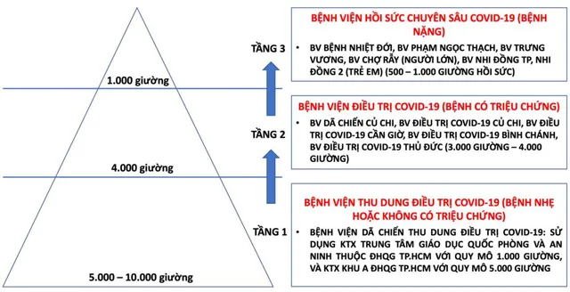 TP Hồ Chí Minh: Bệnh viện dã chiến số 1 điều trị COVID-19 chính thức hoạt động - Ảnh 1.