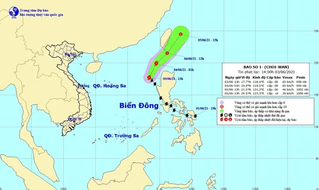 Công điện phòng chống bão số 1; mưa lớn, lũ quét, sạt lở đất - Ảnh 1.