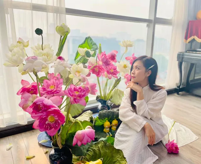 BTV Thời sự Hoàng Trang qua ống kính của con trai - Ảnh 4. BTV Thời sự Hoàng Trang qua ống kính của con trai - Ảnh 4.
