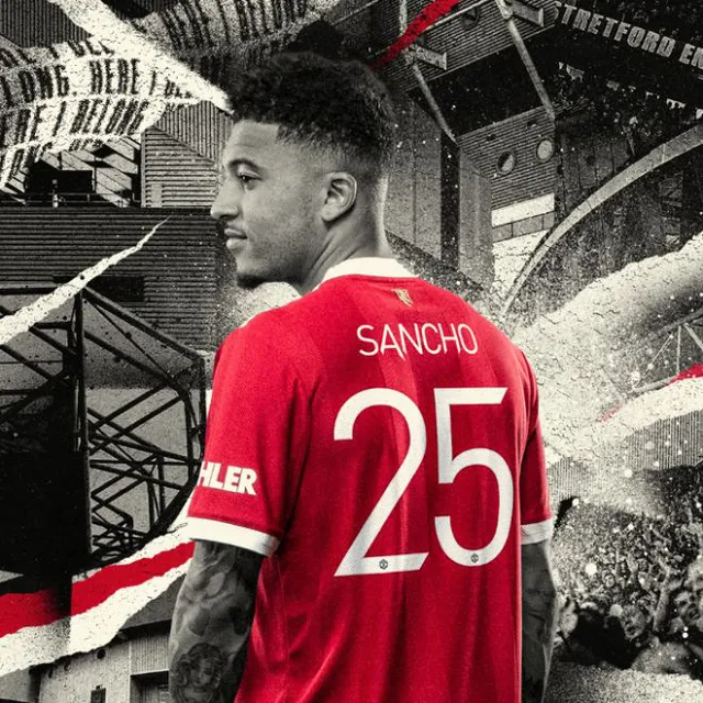 Jadon Sancho chính thức ra mắt Manchester United - Ảnh 2.