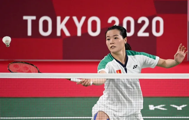 Olympic Tokyo 2020 | Thùy Linh không tạo nên bất ngờ trước tay vợt số 1 thế giới - Ảnh 2.