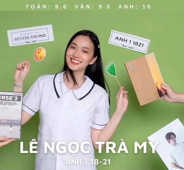 Nữ sinh vạn người mê, cao 1m72 có điểm thi khối D cao nhất TP Hải Phòng - Ảnh 1.