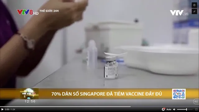 70% dân số Singapore đã tiêm đủ 2 liều vắc-xin ngừa COVID-19 - Ảnh 1.