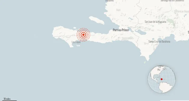 Động đất mạnh 7,2 độ ở Haiti, ít nhất 227 người thiệt mạng - Ảnh 1. Động đất mạnh 7,2 độ ở Haiti, ít nhất 227 người thiệt mạng - Ảnh 1.