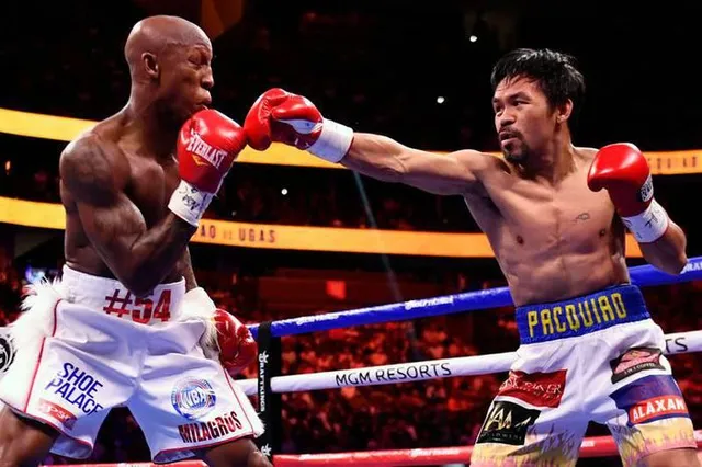 Pacquiao để thua trong trận tranh đai WBA - Ảnh 1.