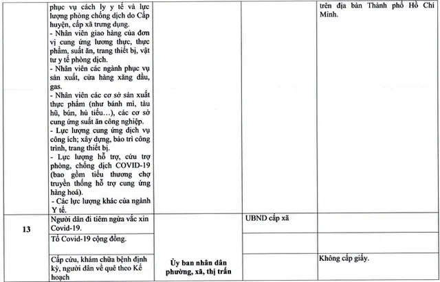 TP Hồ Chí Minh: Bổ sung nhóm đối tượng được phép lưu thông - Ảnh 5.