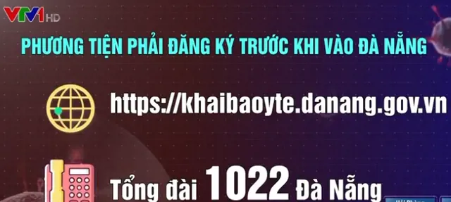 Các phương tiện phải đăng ký trực tuyến trước khi vào thành phố Đà Nẵng - Ảnh 1.