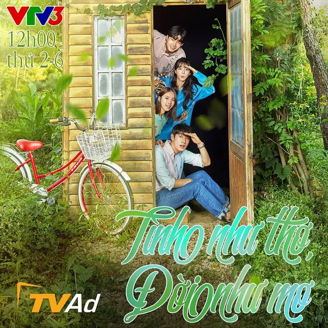 Phim Hàn Quốc Tình như thơ, đời như mơ lên sóng VTV3 - Ảnh 1.