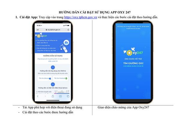 TP. Hồ Chí Minh triển khai ứng dụng hỗ trợ tìm giường oxy cho bệnh nhân COVID-19 - Ảnh 1.