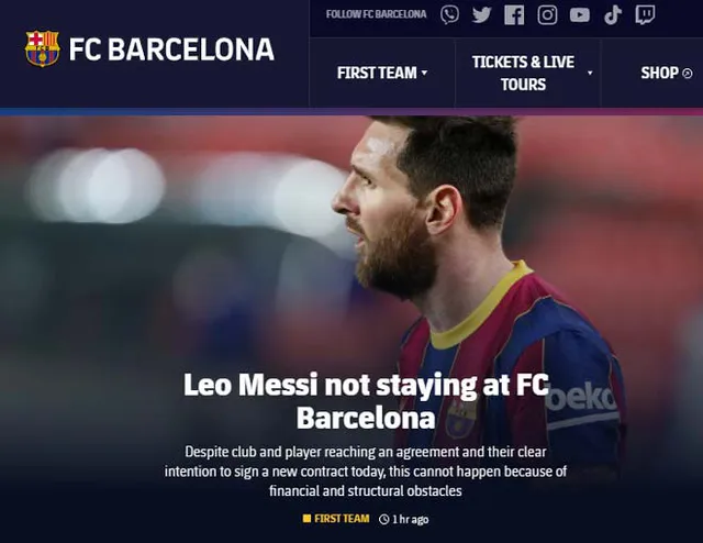 Barcelona - Messi: Bước ngoặt trong 24 giờ đàm phán cuối cùng! - Ảnh 1.