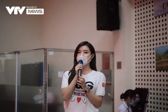 Á hậu Huyền My tham gia ngày hội hiến máu - Ảnh 4. Á hậu Huyền My tham gia ngày hội hiến máu - Ảnh 4.