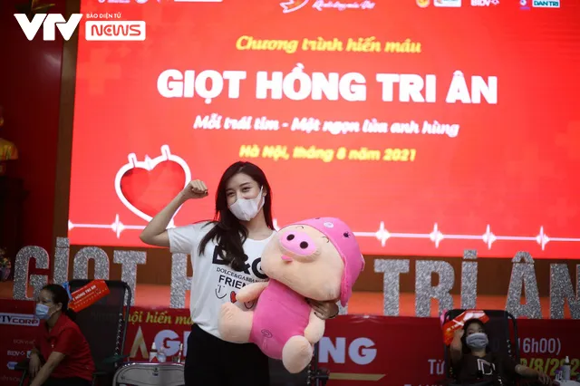 Á hậu Huyền My tham gia ngày hội hiến máu - Ảnh 8. Á hậu Huyền My tham gia ngày hội hiến máu - Ảnh 8.
