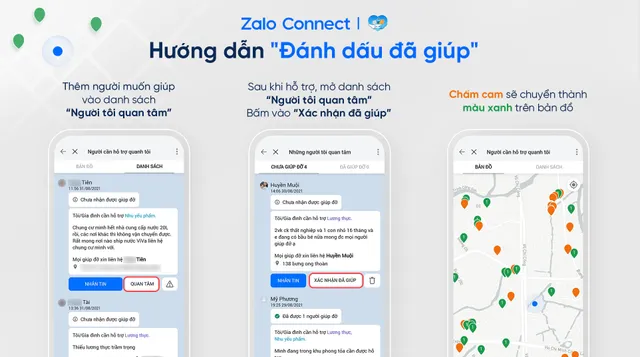 Zalo Connect ghi nhận 85.000 lượt giúp đỡ, mở rộng ra 45 tỉnh/thành - Ảnh 1.