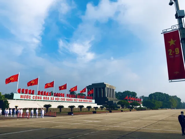 Lãnh đạo Đảng, Nhà nước vào Lăng viếng Chủ tịch Hồ Chí Minh nhân kỷ niệm 76 năm Quốc khánh 2/9 - Ảnh 7. Lãnh đạo Đảng, Nhà nước vào Lăng viếng Chủ tịch Hồ Chí Minh nhân kỷ niệm 76 năm Quốc khánh 2/9 - Ảnh 7.