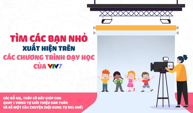 Tìm các bạn nhỏ đáng yêu xuất hiện trong các chương trình dạy học VTV7 - Ảnh 1.