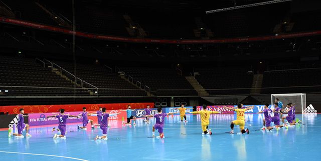 ĐT futsal Việt Nam quyết giành tấm vé đi tiếp tại FIFA Futsal World Cup Lithuania 2021™ - Ảnh 1.