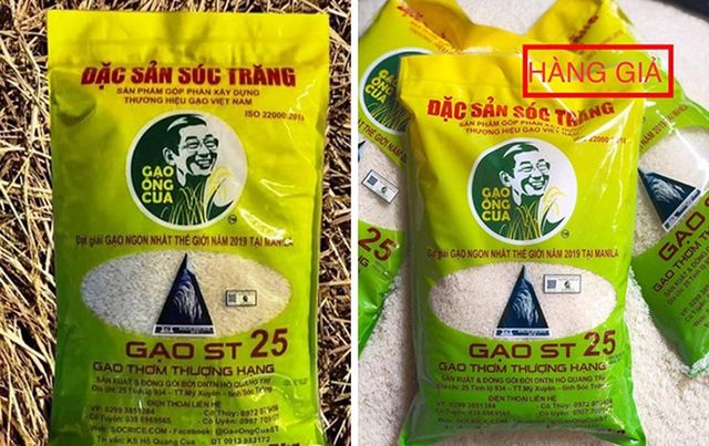 “Áo” của con cưng vừa thay đã bị làm giả, cha đẻ gạo ST25 đau đầu - Ảnh 1.