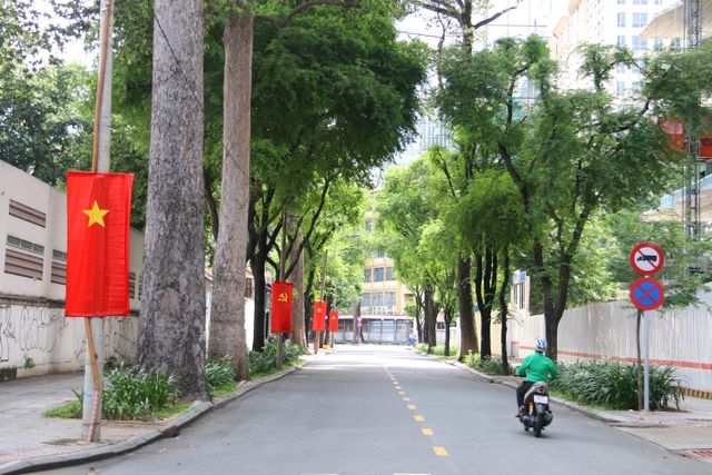 Thành phố Hồ Chí Minh kỷ niệm Quốc khánh 2/9 trong tĩnh lặng - Ảnh 4.