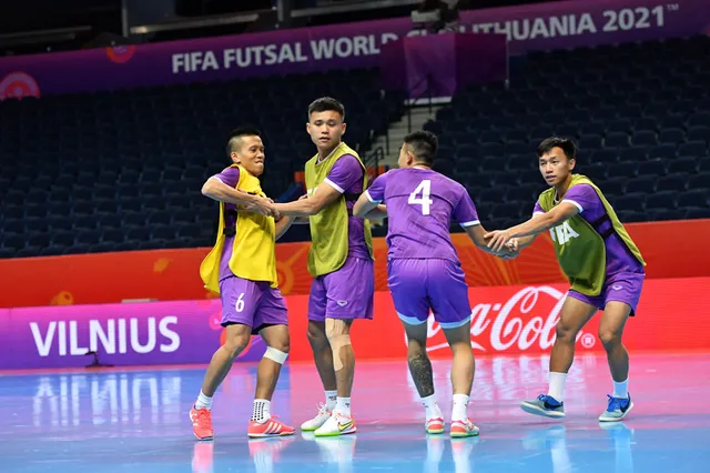 ĐT futsal Việt Nam hướng tới kết quả khả quan trước ĐT futsal Nga tại vòng 1/8 - Ảnh 2.