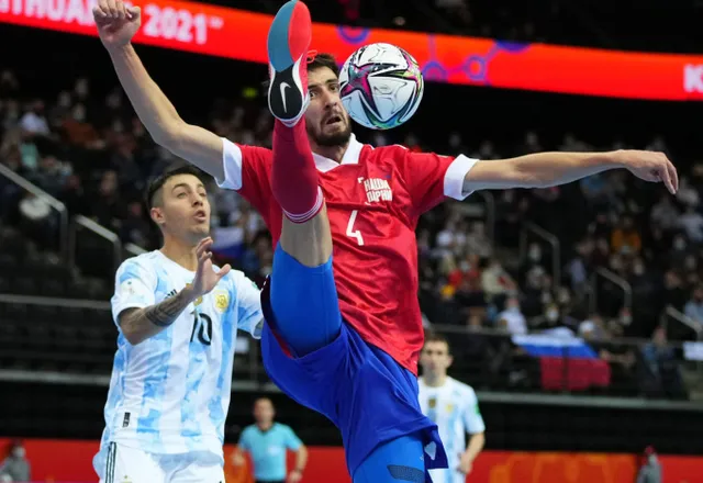 FIFA Futsal World Cup Lithuania 2021™ | Xác định cặp đấu bán kết đầu tiên: ĐT Brazil - ĐT Argentina - Ảnh 3.