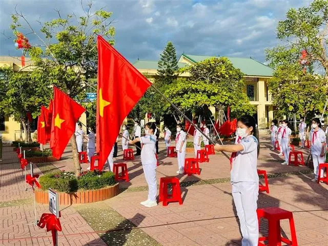 57 tỉnh thành khai giảng năm học 2021 - 2022 theo nhiều hình thức trong ngày 5/9 - Ảnh 4.