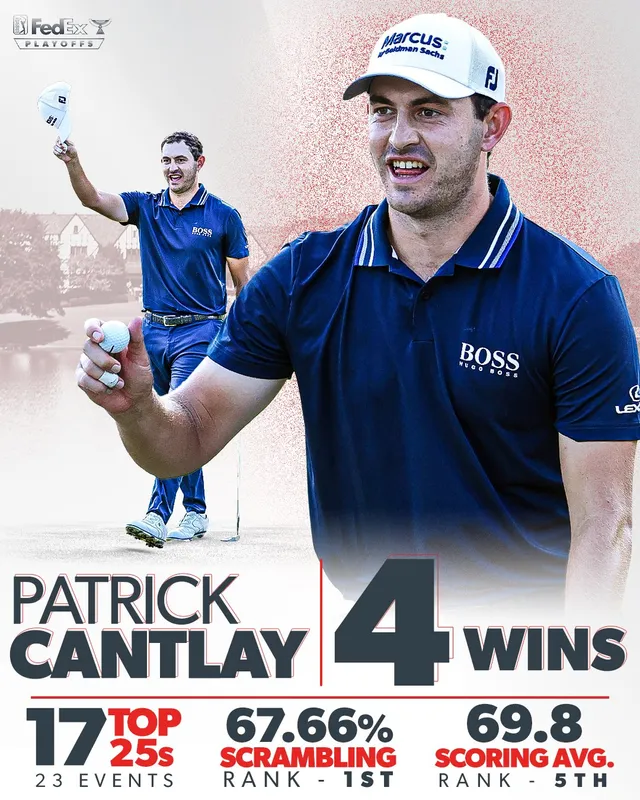 Vô địch Tour Championship, Patrick Cantlay giành danh hiệu FedEx Cup 2021 - Ảnh 2.