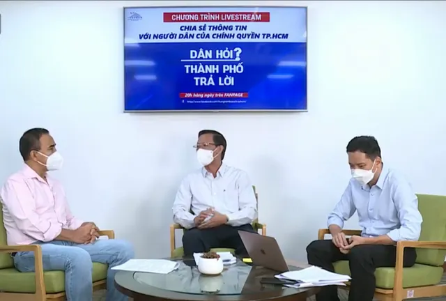 Chủ tịch UBND TP Hồ Chí Minh trả lời cho câu hỏi Thành phố bao giờ hết giãn cách? - Ảnh 1. Chủ tịch UBND TP Hồ Chí Minh trả lời cho câu hỏi Thành phố bao giờ hết giãn cách? - Ảnh 1.