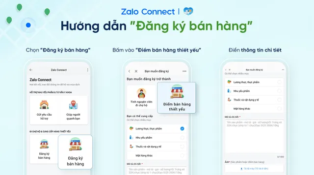 Tính năng “Đi chợ gần nhà” thu hút hơn 50.000 điểm cung cấp hàng thiết yếu trên Zalo Connect - Ảnh 1.