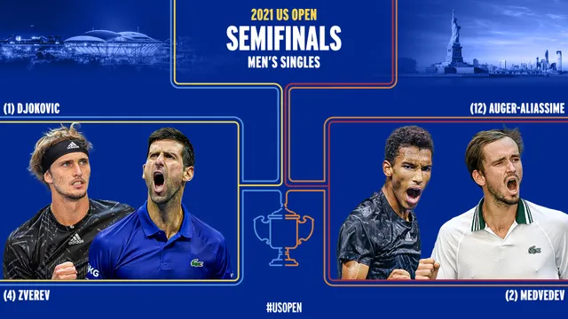 Thắng ngược Berrettini, Djokovic giành quyền vào bán kết Mỹ mở rộng - Ảnh 2.