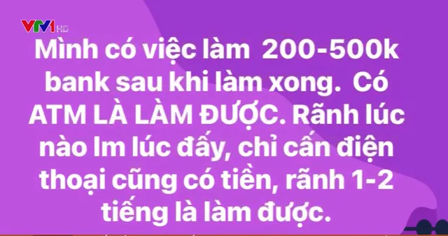 Bẫy lừa “công việc tại nhà” bủa vây người thất nghiệp - Ảnh 1.