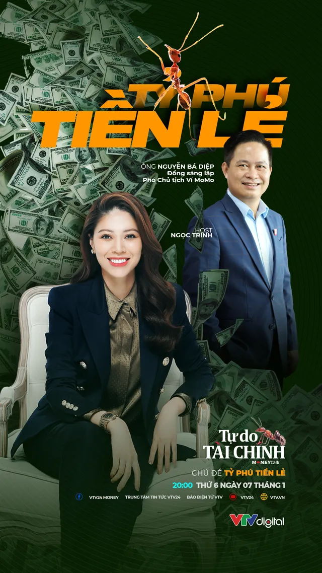 [20h00, ngày 7/1] MONEYtalk số 4: Tỷ phú tiền lẻ - Ảnh 1.