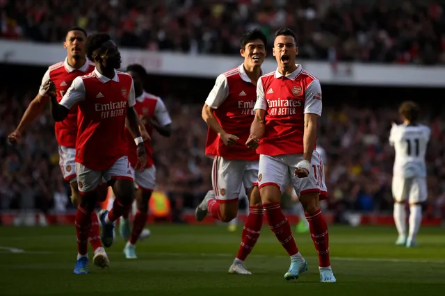 Arsenal 3-2 Liverpool: Saka lập cú đúp bàn thắng, Pháo thủ dẫn đầu Ngoại hạng Anh - Ảnh 1.