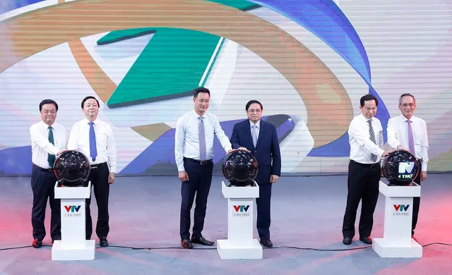 Toàn cảnh lễ ra mắt Kênh truyền hình Quốc gia khu vực Tây Nam Bộ - VTV Cần Thơ - Ảnh 11.