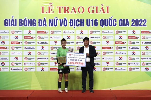 ẢNH | Phong Phú Hà Nam vô địch giải bóng đá Nữ U16 Quốc gia 2022 - Ảnh 5.