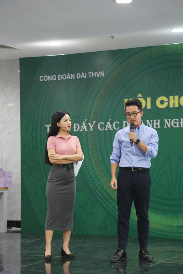 Công đoàn Đài THVN tổ chức mít tinh, hội chợ chào mừng ngày Phụ nữ Việt Nam - Ảnh 13.