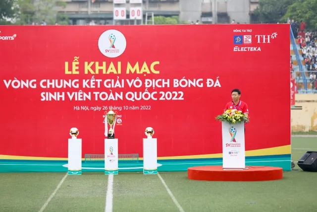 Khai mạc VCK giải vô địch bóng đá sinh viên toàn quốc 2022 - Ảnh 3.