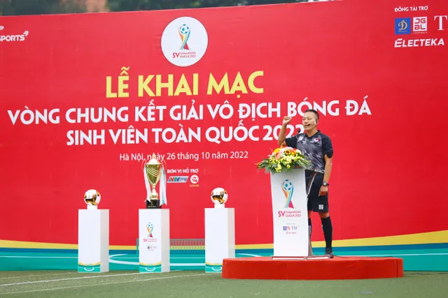 Khai mạc VCK giải vô địch bóng đá sinh viên toàn quốc 2022 - Ảnh 4.